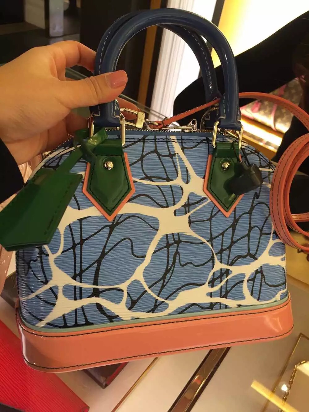 Real Louis Vuitton Cruise 16 Alma BB Bag M41573